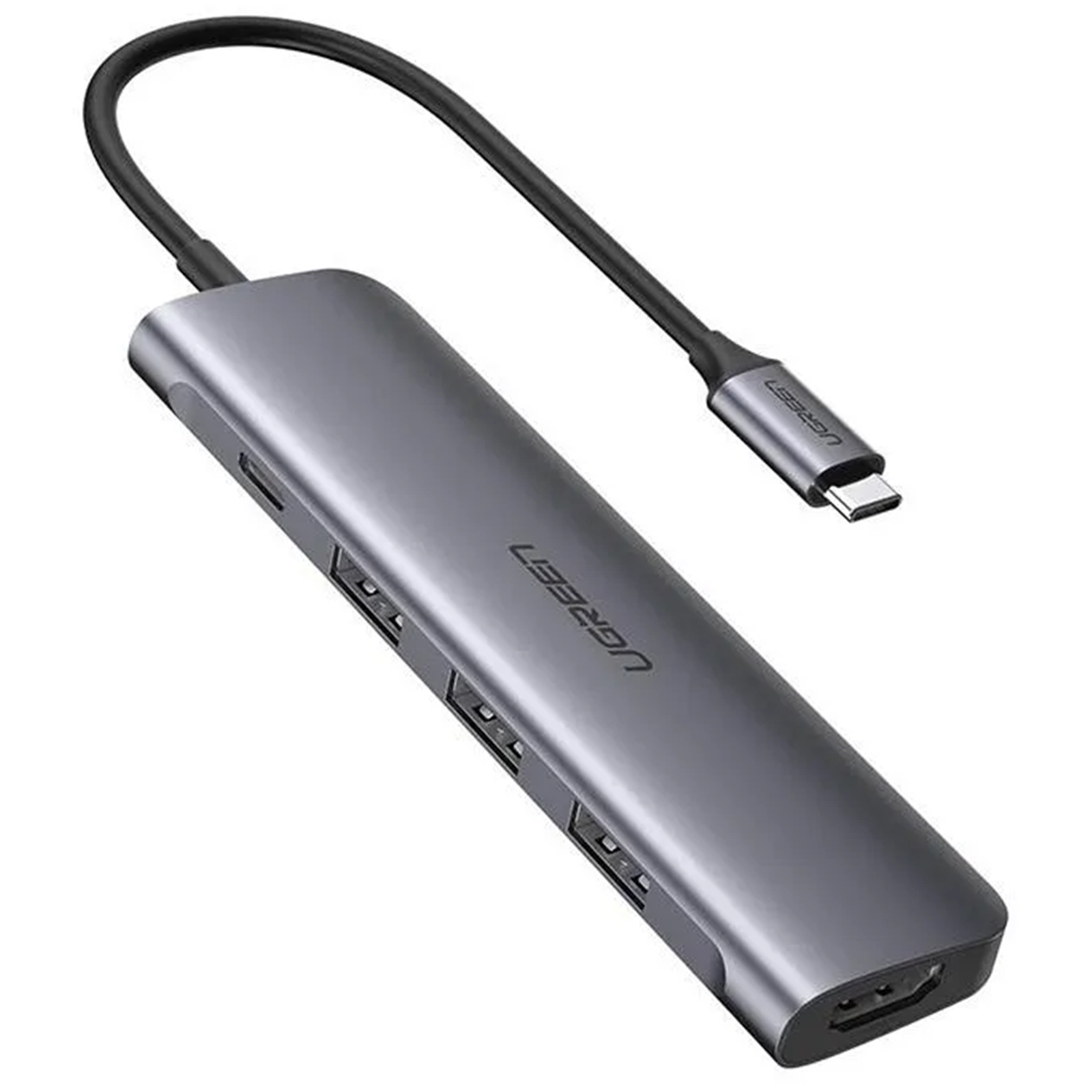 Buy the UGREEN UG-70495 USB-C Multifunction Adapter (Space Gray) ( UG-70495  ) online - PBTech.com/au