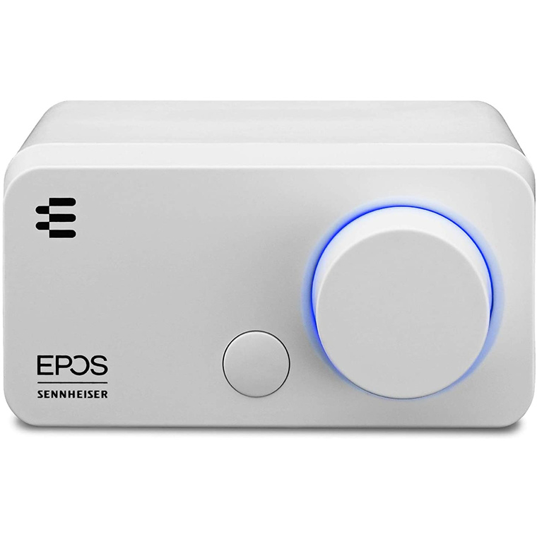 Buy the EPOS SENNHEISER GSX 300 7.1 USB External Gaming Sound Card - Snow (  1000307 ) online - PBTech.com/au