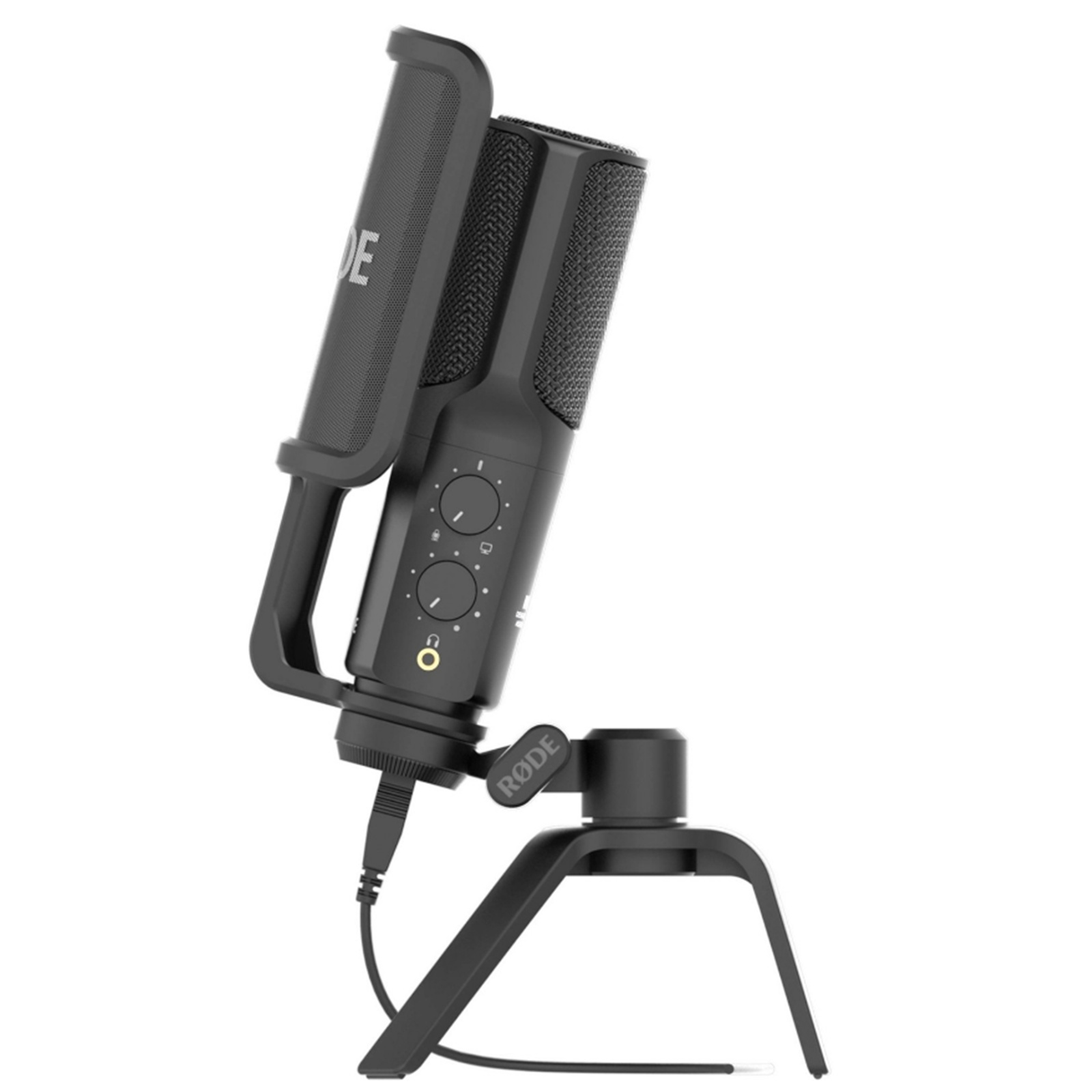 Buy the RODE NT-USB USB Condenser Microphone Includes Tripod stand, pop  shield... ( RODNTUSB ) online - PBTech.com/au