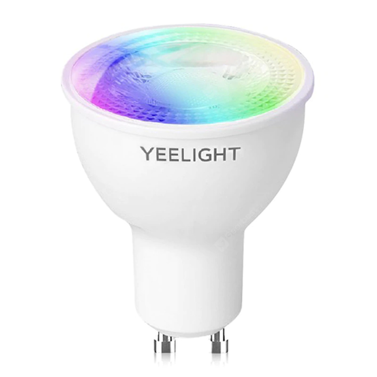 Buy the Yeelight W1 WiFi LED RGB Smart Light Bulb , GU10, maximum  luminous... ( YLDP004-A ) online - PBTech.com/au