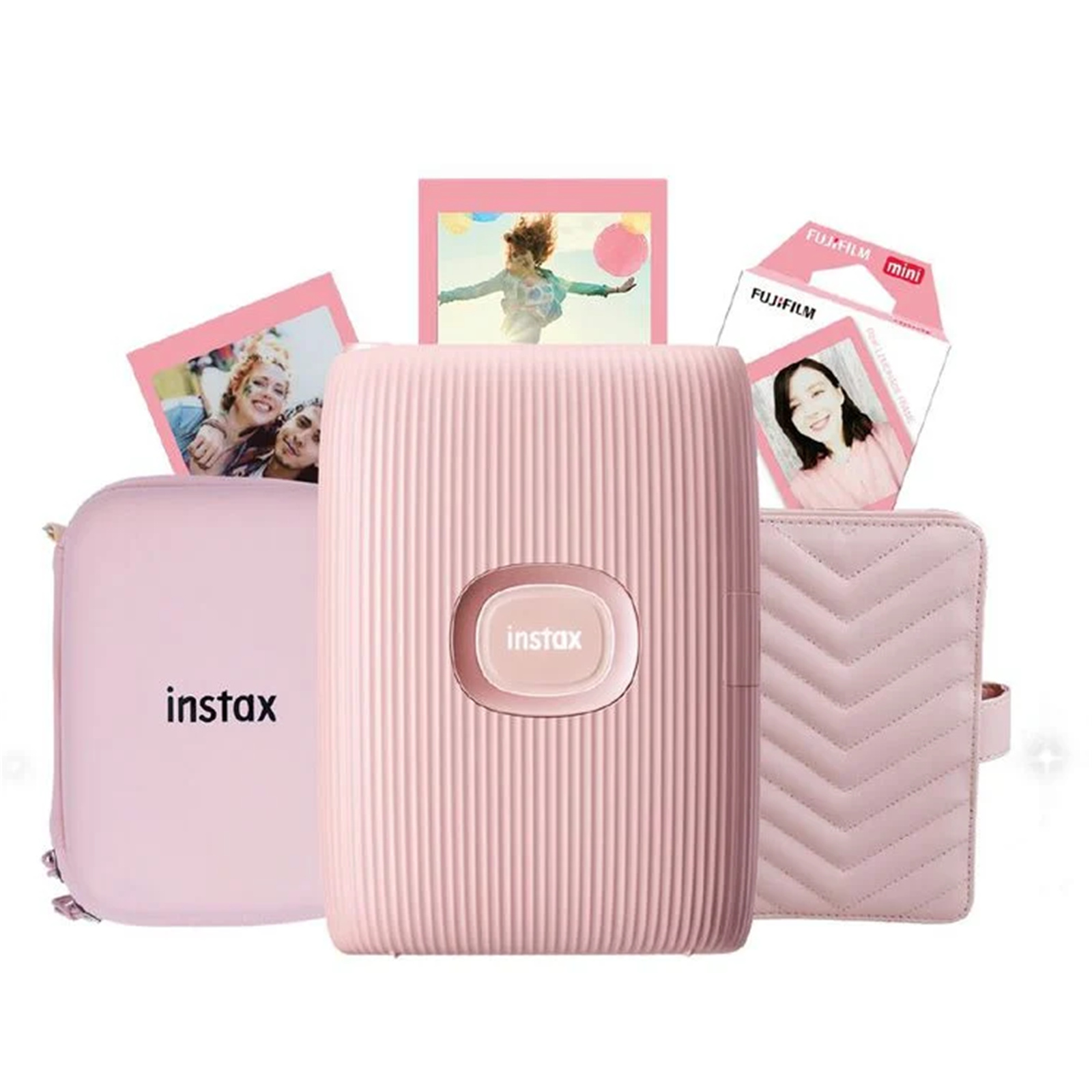 Buy the FujiFilm Instax Mini Link 2 Smartphone Printer Pink - Limited Gift...  ( 9420038705592 ) online - PBTech.com/au