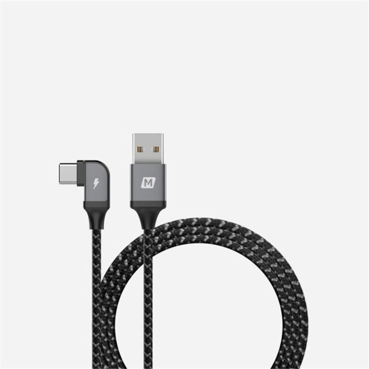 Buy the Momax GO link 1.2M USB-C to USB-A L-Shape Mobile Gaming Cable,  Space... ( DA13E ) online - PBTech.com/au