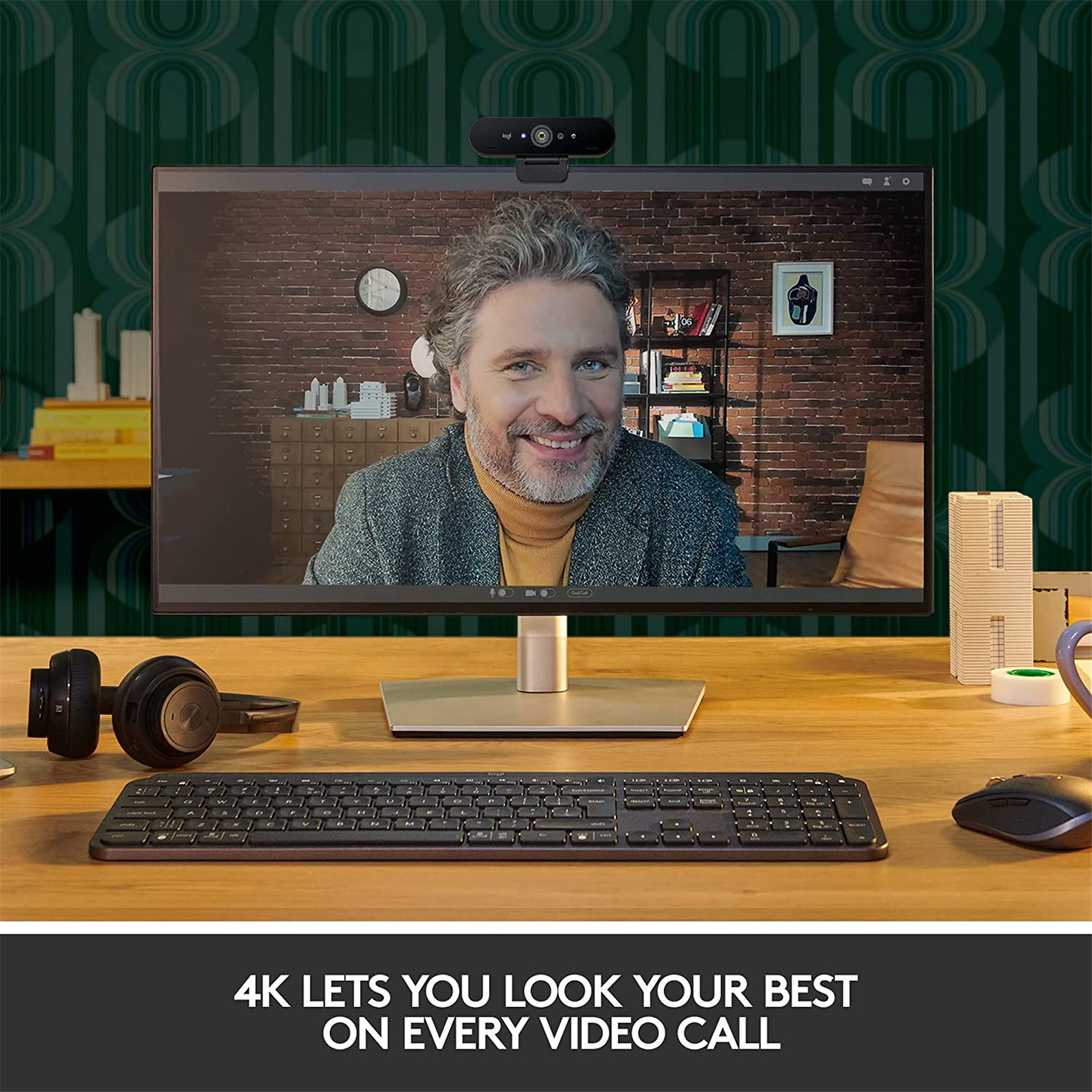 Buy the Logitech BRIO Business Grade 4K Ultra HD Webcam with RightLight3  and... ( 960-001105 ) online - PBTech.com/au