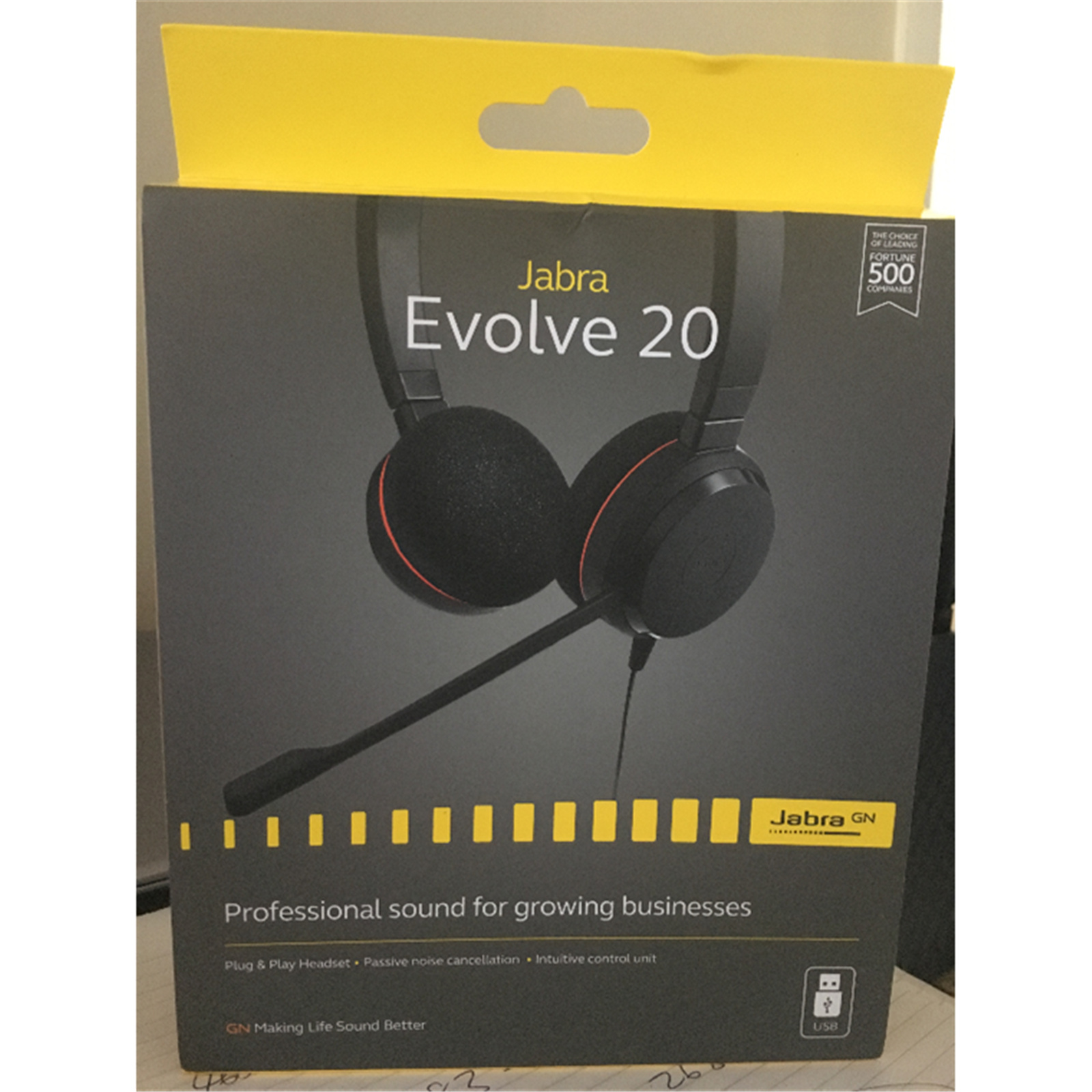 Buy the Jabra GN Evolve 20 professional USB (Wired) Stereo Headset UC  4999-829 ( 4999-829-409 ) online - /au
