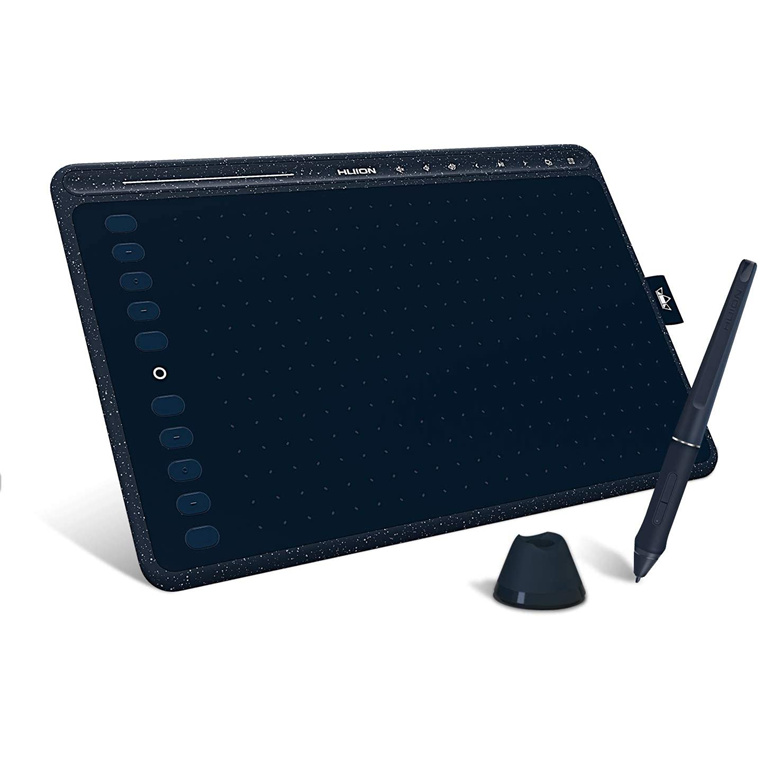 Buy the Huion HS611 Starry Blue Graphics Drawing Tablet, Android Supported  Pen... ( HS611 ) online - PBTech.com/au