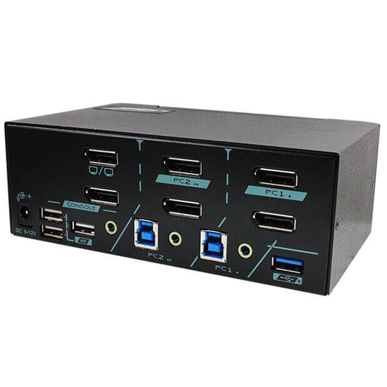Buy the Rextron 2-Port Dual View DisplayPort USB3.0 KVM Switch.... (  PAAG-E3122 ) online - PBTech.com/au