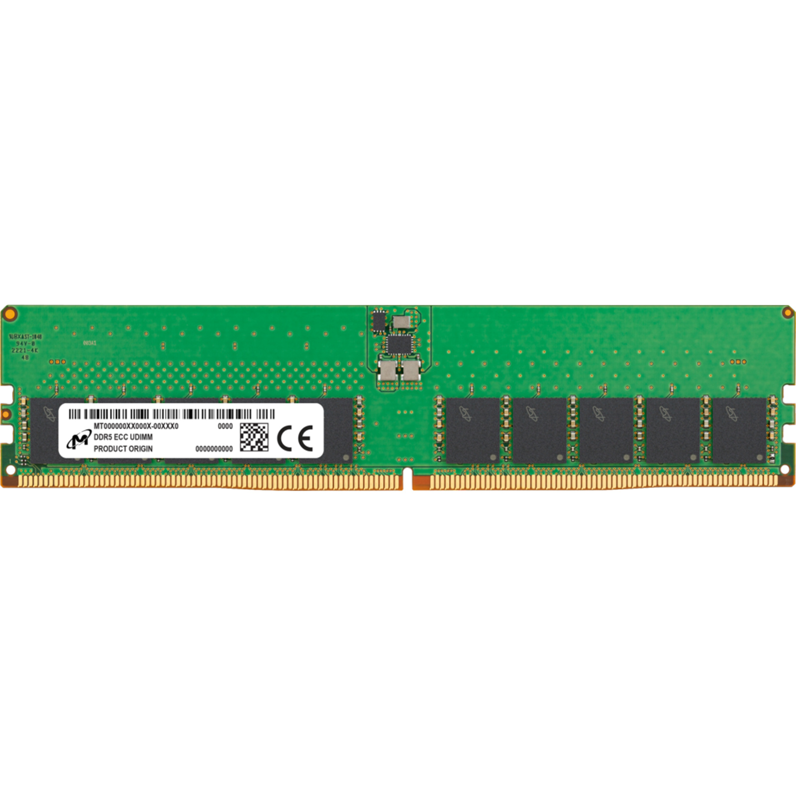 Buy the MICRON 32GB DDR5 Server RAM ECC - UDIMM - 2Rx8 - 4800 - CL40 (  MTC20C2085S1EC48BA1R ) online - PBTech.com/au