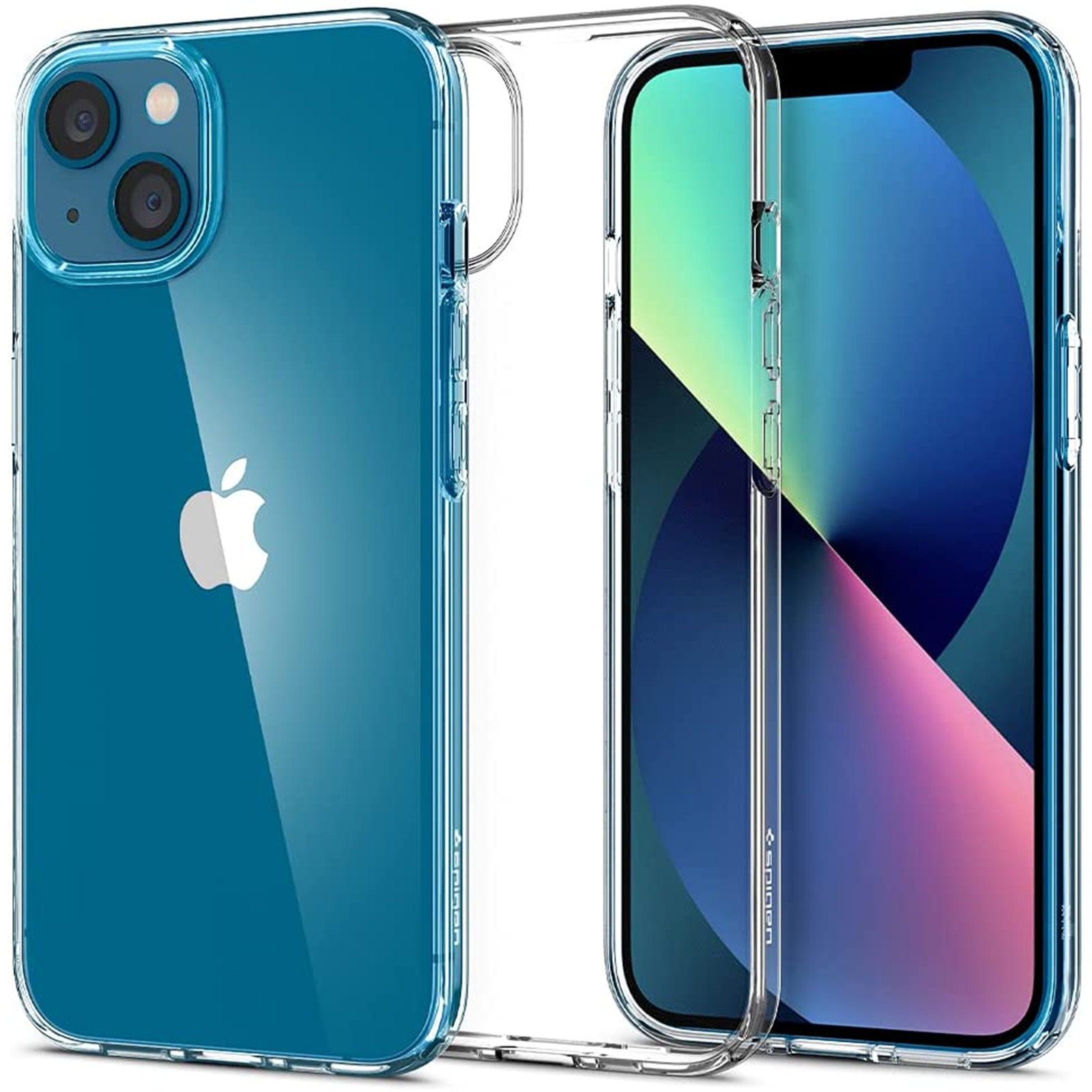 Buy the Spigen iPhone 13 (6.1") Liquid Crystal Case, Crystal  Clear,ULTRA-THIN... ( ACS03515 ) online - PBTech.com/au