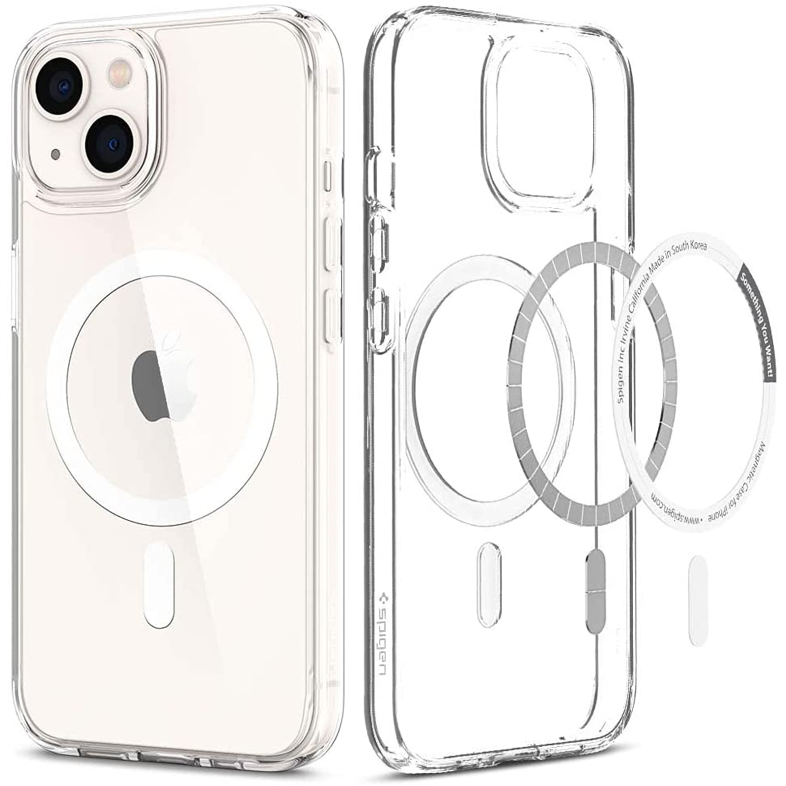 Buy the Spigen iPhone 13 (6.1") Ultra Hybrid MagSafe Case - Crystal  Clear,... ( ACS03528 ) online - PBTech.com/au