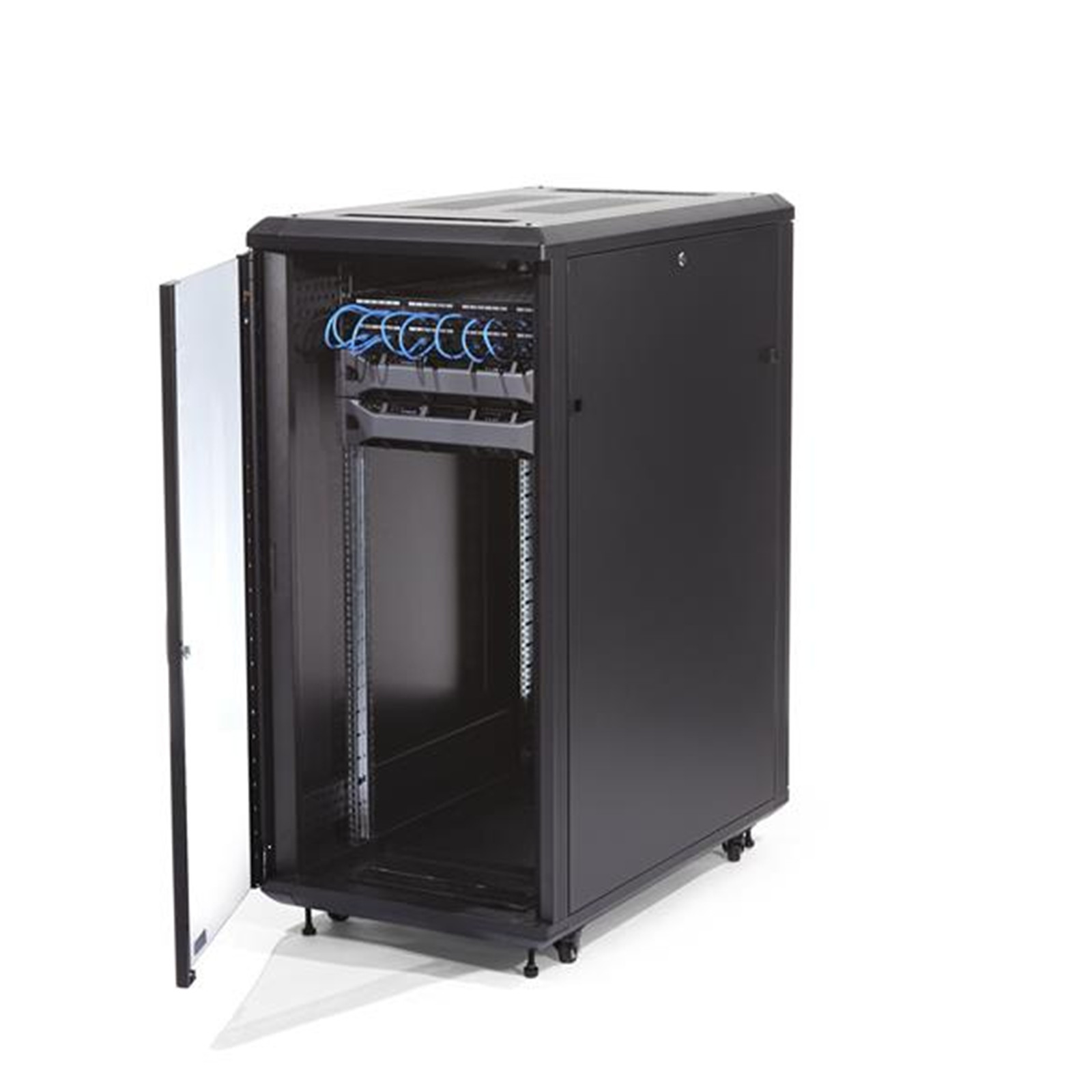 Buy the StarTech RK2536BKF 25U 36in Knock-Down Server Rack Cabinet with...  ( RK2536BKF ) online - PBTech.com/au