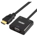 Unitek Y-6333 HDMI to VGA Converter with Audio output - HDMI1.4b standard 1080P  UXGA resolution