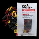 RACKSTUDS RSL220 Series II 20-pack Maroon Smart Rack Mounting System. In Ziplock Resealable Bag Universal Replacements for cage nuts U