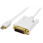 StarTech MDP2DVIMM6WS 6 ft Mini DisplayPort to DVI Cable