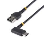 StarTech R2ACR-2M-USB-CABLE 6ft USB A to C Charging Cable Angled