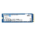 Kingston NV3 500GB M.2 NVMe Internal SSD PCIe Gen 4 - Up to 5000MB/s Read - Up to 3000MB/s Write - Backward Compatible with Gen 3 - 3 Years Warranty