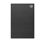 Seagate One Touch 4TB Portable External HDD - Black with Rescue Data Recovery