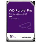 WD Surveillance Purple PRO 10TB 3.5" Internal HDD SATA3 - 256MB Cache - Designed for advanced AI-enabled recorders - video analytics servers and deep learning solutions requiring additional capacity - 5 Years warranty