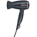 Beurer HC25BR Travel Hair Dryer Foldable travel hair dryer with ion technology & 100V-120 Or 220-240V Voltage switchover