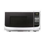 Midea EM720CWW 20L Turntable Microwave Touch-pad control; 6 auto cooking menus; 10 microwave power levels, Child Safety lock, 700W Output.