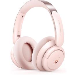 Soundcore Life Q30 Wireless Over-Ear Noise Cancelling Headphones - Sakura Pink ANC - Multipoint Connectivity - Up to 40 Hours Battery Life - Travel case included
