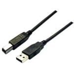 Dynamix C-U2AB-1 1M USB 2.0 Cable Type A Male to Type B Male Connectors for PRINTERs & SCANNERs
