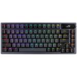ASUS ROG AZOTH 75% Wireless Custom Gaming Keyboard ROG Snow Linear Switches - Wireless 2.4Ghz - Bluetooth 5.1
