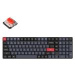 Keychron K17 Pro 96% Low Profile Wireless Mechanical Keyboard - RGB Backlight Hot-Swappable Gateron Red Switches