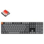 Keychron K5M-B1  K5 MAX ANSI Full Size Layout 104 Key  Full Assembled  Red Switch RGB - LowProfileGateron Mechanical Wireless / Wired / 2.4GHz Low Profile QMK Custom Keyboard