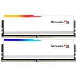 G.SKILL Ripjaws M5 RGB 96GB DDR5 Desktop RAM Kit - White 2x 48GB - 5600Mhz - CL40 - 1.25V - 40-40-40-89 - F5-5600J4040D48GX2-RM5RW