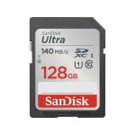 SanDisk Ultra Series SDXC Memory Card - 128GB UHS-1 - Class 10 - Up to 140MB/s