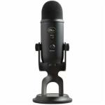 BLUE Yeti USB Microphone Professional quality, 3-capsule for PC, Mac, Gaming, Recording, Streaming, Podcasting, Studio and Computer Condenser Mic (Blackout)