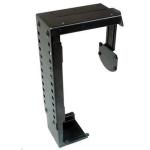 LUMI XC-7 Black CPU PC Holder Under Desk Computer Mount