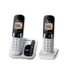 Panasonic KX-TGC222NZS Cordless Phone Twin Pack 1.6" Amber LED screen with Digital Cordless Answering System