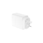 Mophie 45W PD Dual Port GaN Wall Charger - White, 2 USB-C, upto 45W Fast Charging Apple iPhones, Samsung Smart Phones, Solid Construction
