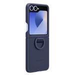 Samsung Galaxy Z Flip6 (2024) Silicone Case with Ring Navy