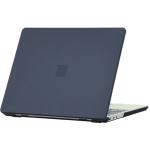 Microsoft Surface Laptop 3/4/5 13.5" (2019-2022) Matte Rubberized Hard Shell Case Cover with Metal Keyboard ONLY - Matte Black, For Models: 1951, 1868