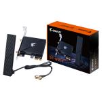 Gigabyte Aorus GC-WIFI7 (BE5800) Tri-Band WiFi 7 + Bluetooth 5.3 PCIe Wireless Adapter Multi-link Operation, Deterministic Low Latency, 4K-QAM, 320MHz Bandwidth