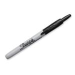 Sharpie Retractable Fine Point Permanent Marker. 1-Pack. Permanent on most Surfaces. QuickDrying,Fade & Water-resistant Ink.