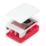 Raspberry Pi Official Case with Fan Red / White for Raspberry Pi 5 Model B (The board is not included.)