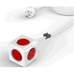 ALLOCACOC 5304RDL/AUEXPC POWERCUBE Extended Red-5 Outlets, 3M
