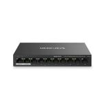 Mercusys MS110P 10-Port Desktop Switch with 8-Port PoE+ (Max 65W), Long-Range Mode up to 250m
