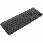 Targus Sustainable Energy Harvesting EcoSmart Keyboard - Black - Wireless Connectivity - Bluetooth - Notebook/Tablet - PC, Mac