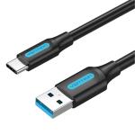 Vention COZBH  USB 3.0 A Male to C Male Cable 2M Black PVC Type