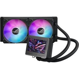 ASUS ROG RYUJIN III 240 ARGB All in one Water Cooling with 3.5' Full Color LCD Display, Support Intel LGA 1851 / 1700 / 1200 / 115X / 2011 / 2011-3 / 2066, AMD AM5 / AM4 / TR4s / TRX4 (TR bracket in CPU package)