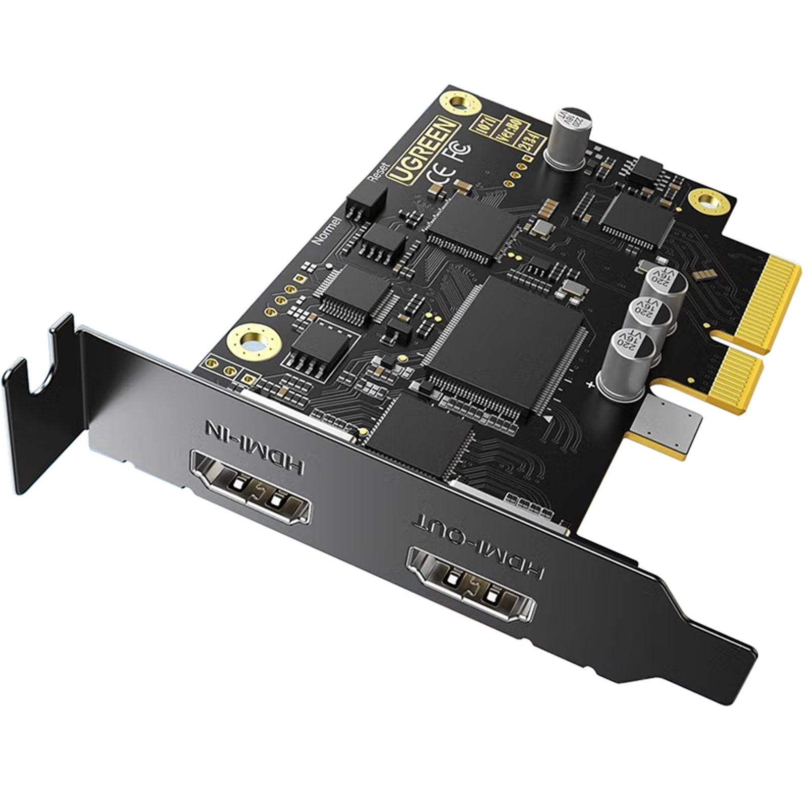 Buy the UGREEN UG-80689 PCI-e Video Capture Card HDMI - 1080p 60Hz (  UG-80689 ) online - PBTech.com