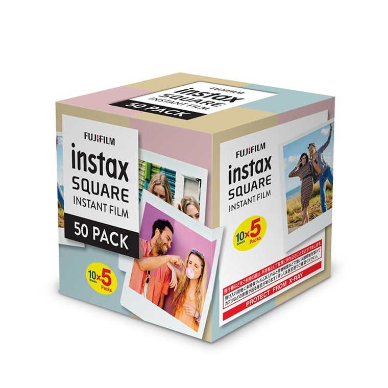 Buy the FujiFilm Instax Square Film 50 pack ( 50176 ) online - PBTech.com