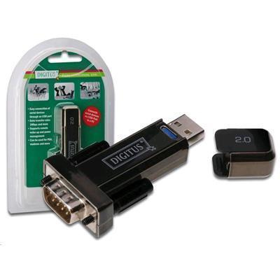 Buy the Digitus DA-70156 USB2.0 to Serial Mini Adapter RS232 Adaptor ( DA- 70156 ) online - PBTech.com