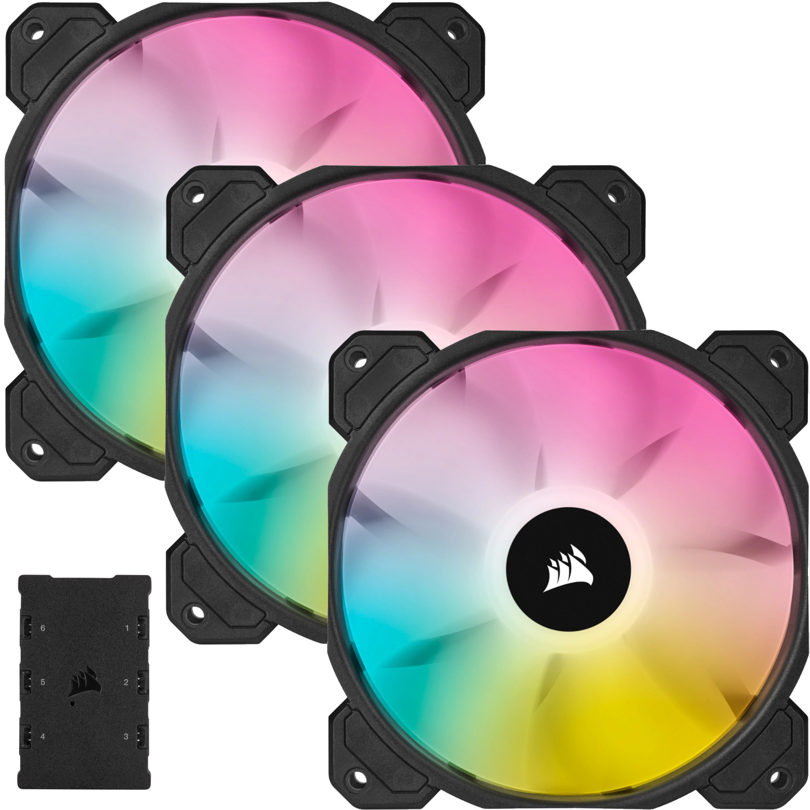 Buy the Corsair SP Series SP120 RGB ELITE 120mm RGB LED with AirGuide,... ( CO-9050109-WW ) online -