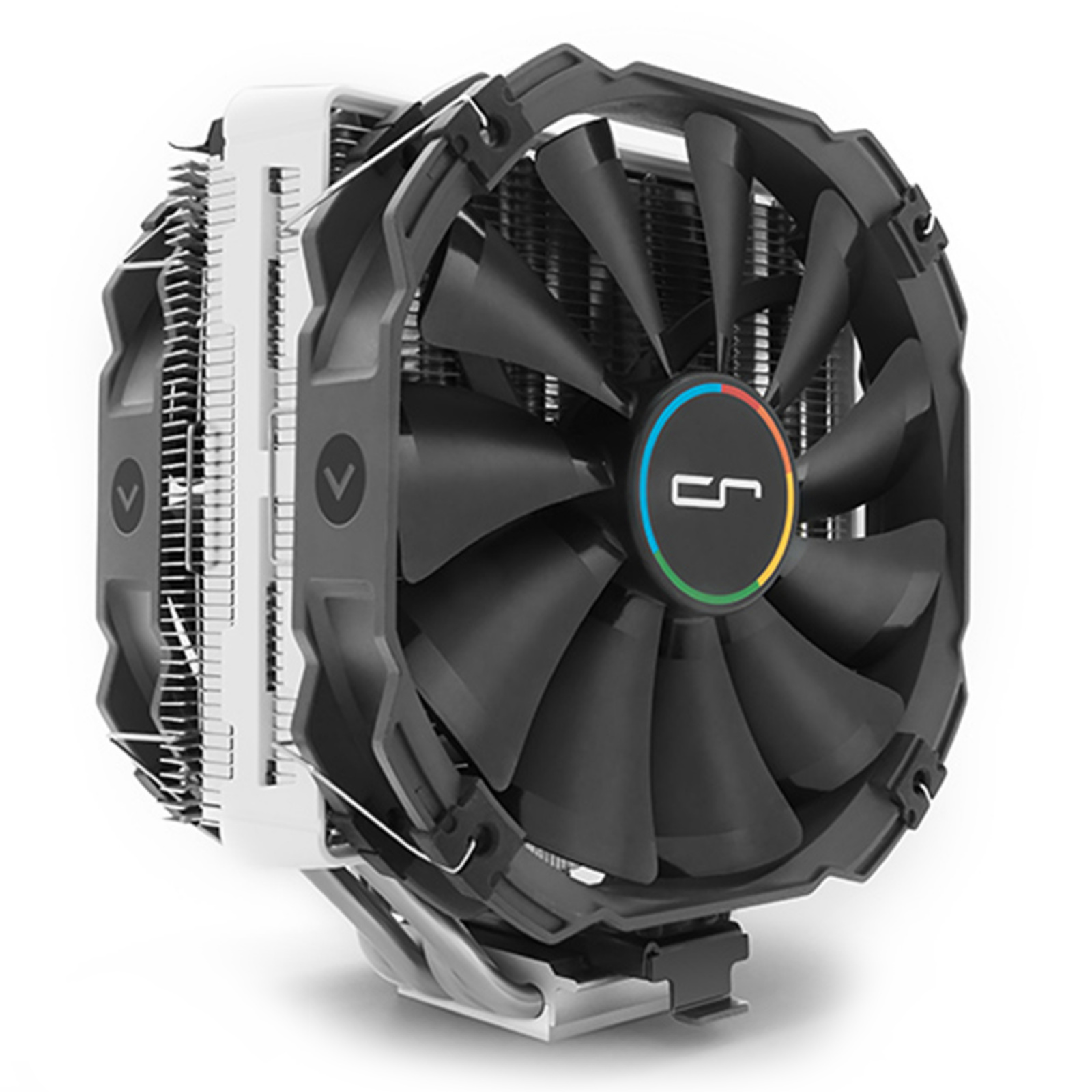 Buy the CRYORIG R5 Single Tower CPU Heatsink With Dual XF140 140mm Fan,  Black... ( CR-R5A ) online - PBTech.com