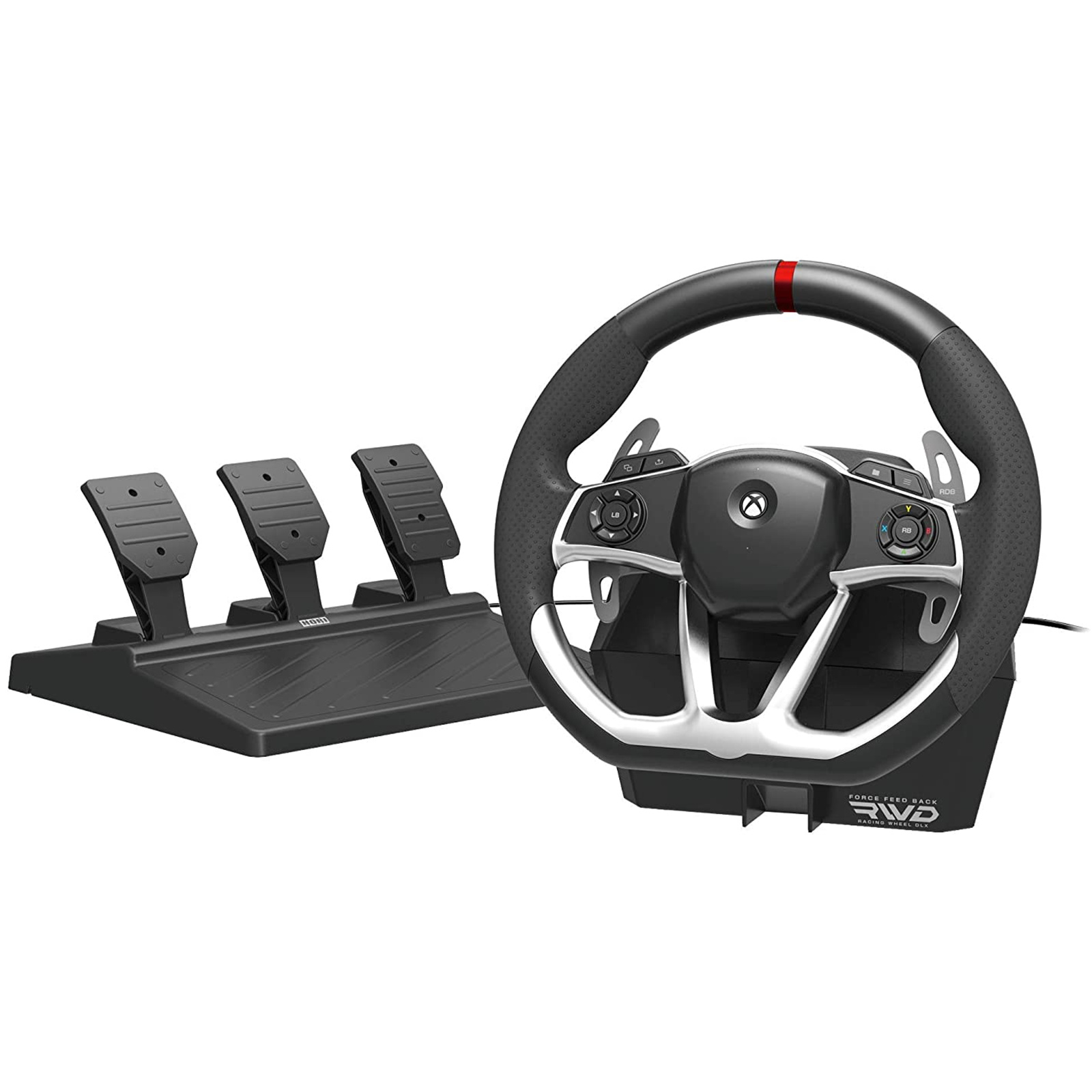 Buy the Hori Xbox Series Force Feedback Racing Wheel ( PXSHFFRW ) online -  PBTech.com